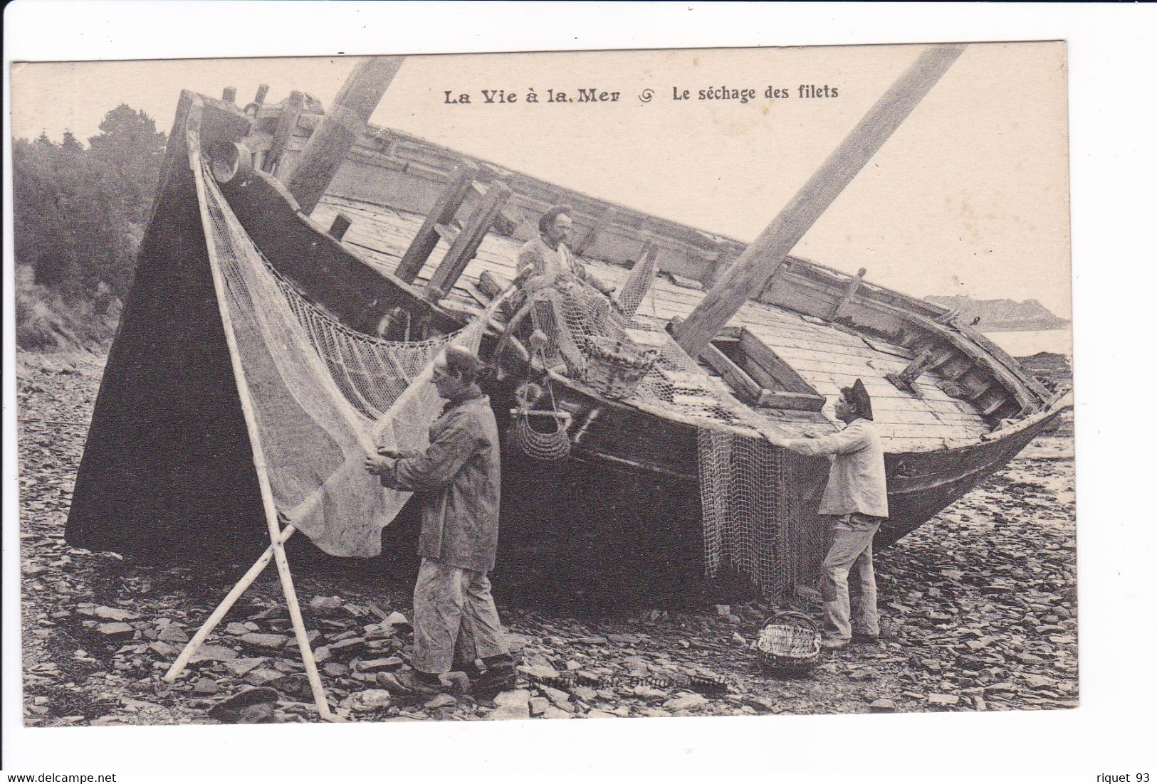 Lot 6 cp - La Vie à la Mer - Divers pêcheurs (voir scans)