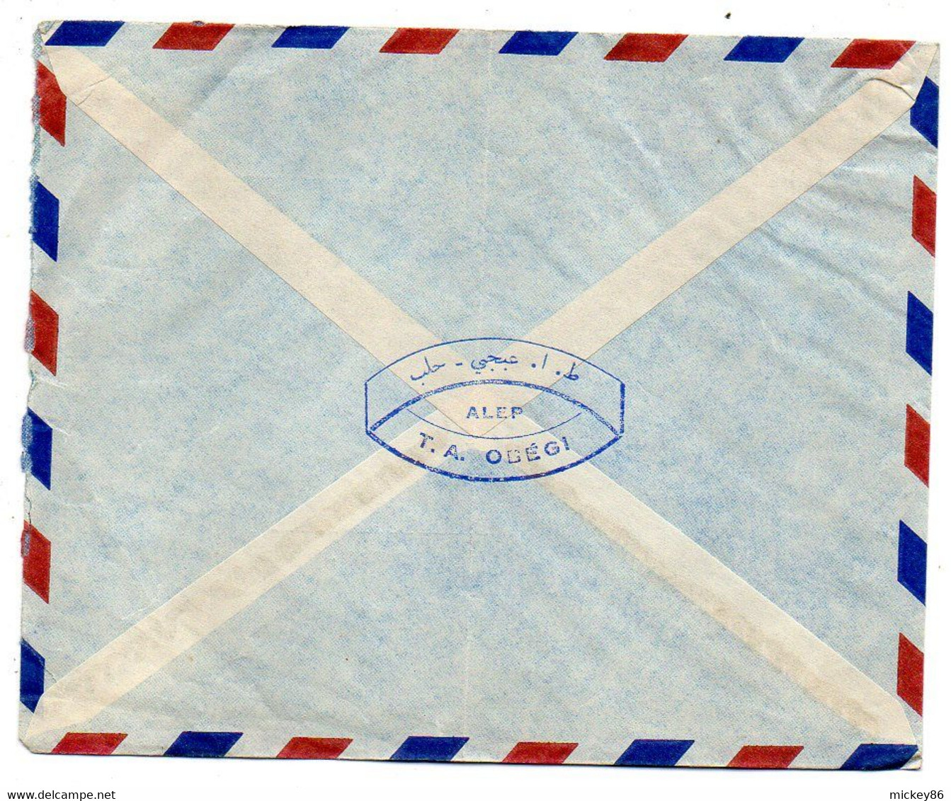 SYRIE - Lot De 3 Lettres  ALEP   Pour NANTERRE- 92 (France)..timbres Sur Lettre ,cachet - Syria