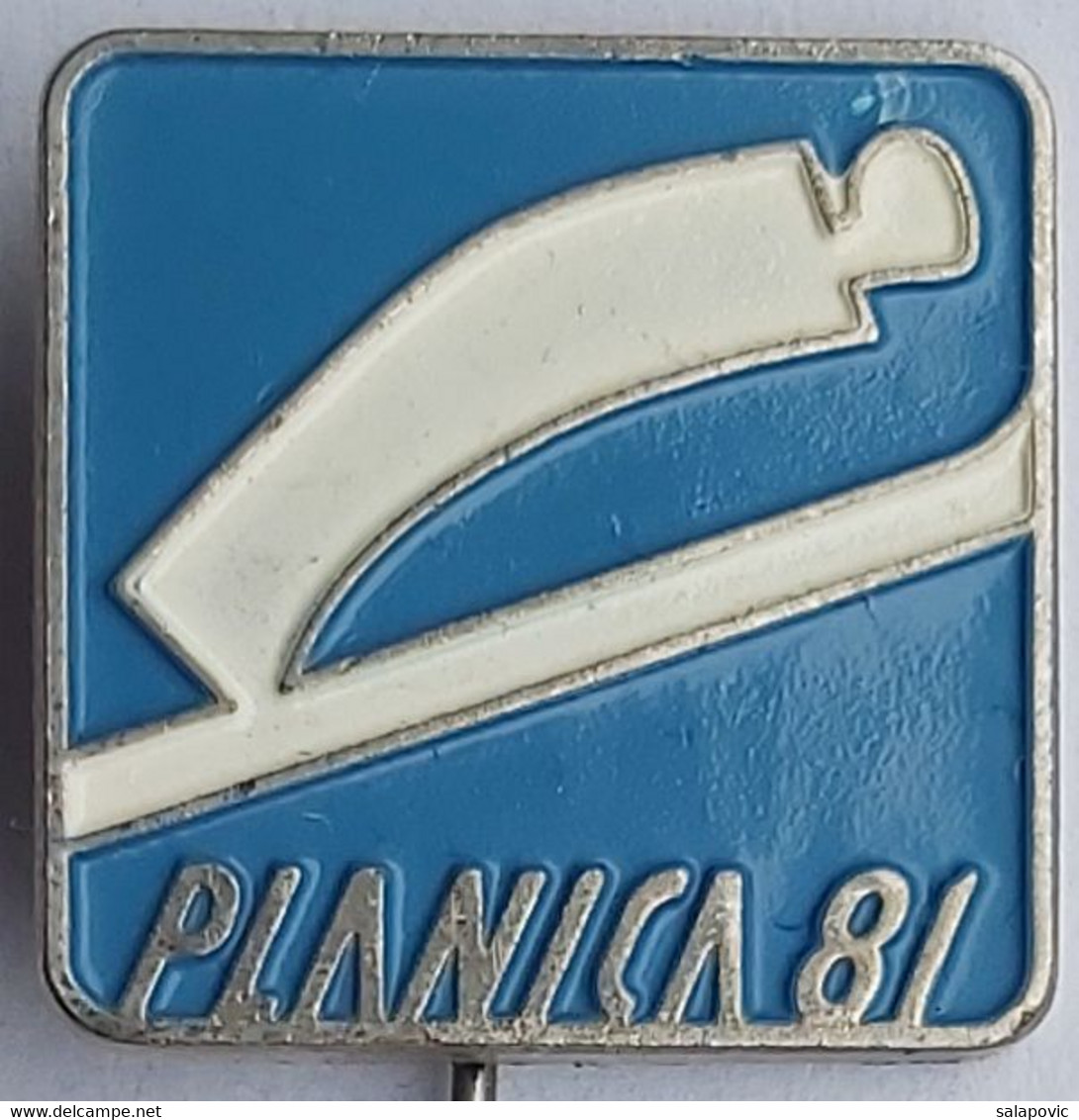 PLANICA FIS 1981 Ski-Flying Jumping Slovenia   P3/10 - Sports D'hiver