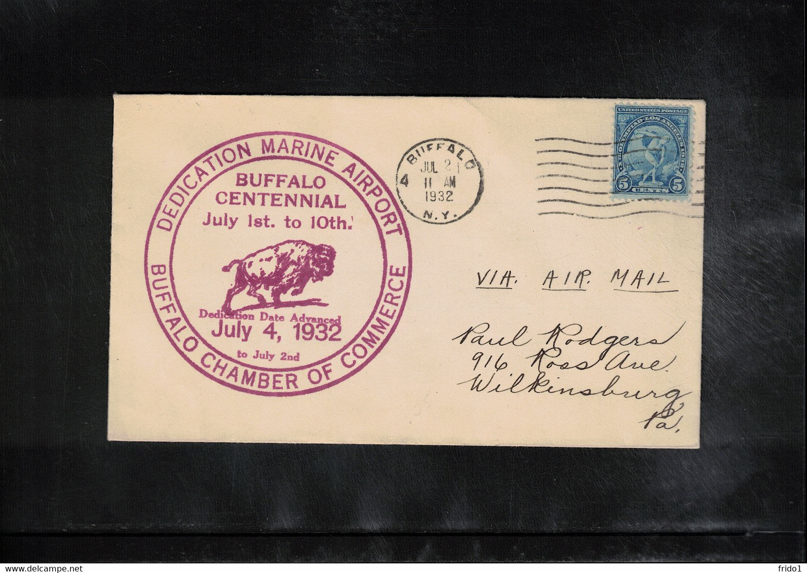 USA 1932 Olympic Games Los Angeles Interesting Letter With Olympic Stamp - Estate 1932: Los Angeles