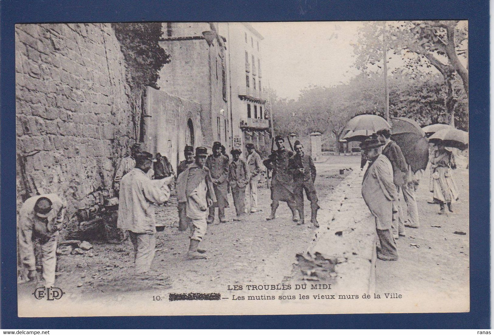 CPA [34] Hérault > Agde événements Viticoles 1907 Non Circulé Les Mutins - Agde