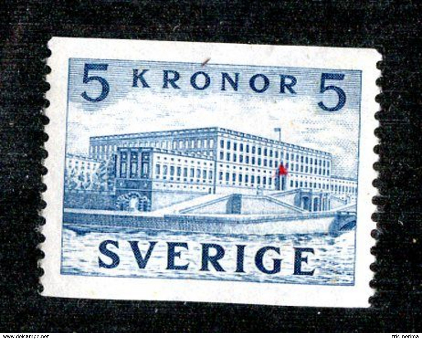 376 Sweden 1958 Scott 537 -m* (Offers Welcome!) - Unused Stamps