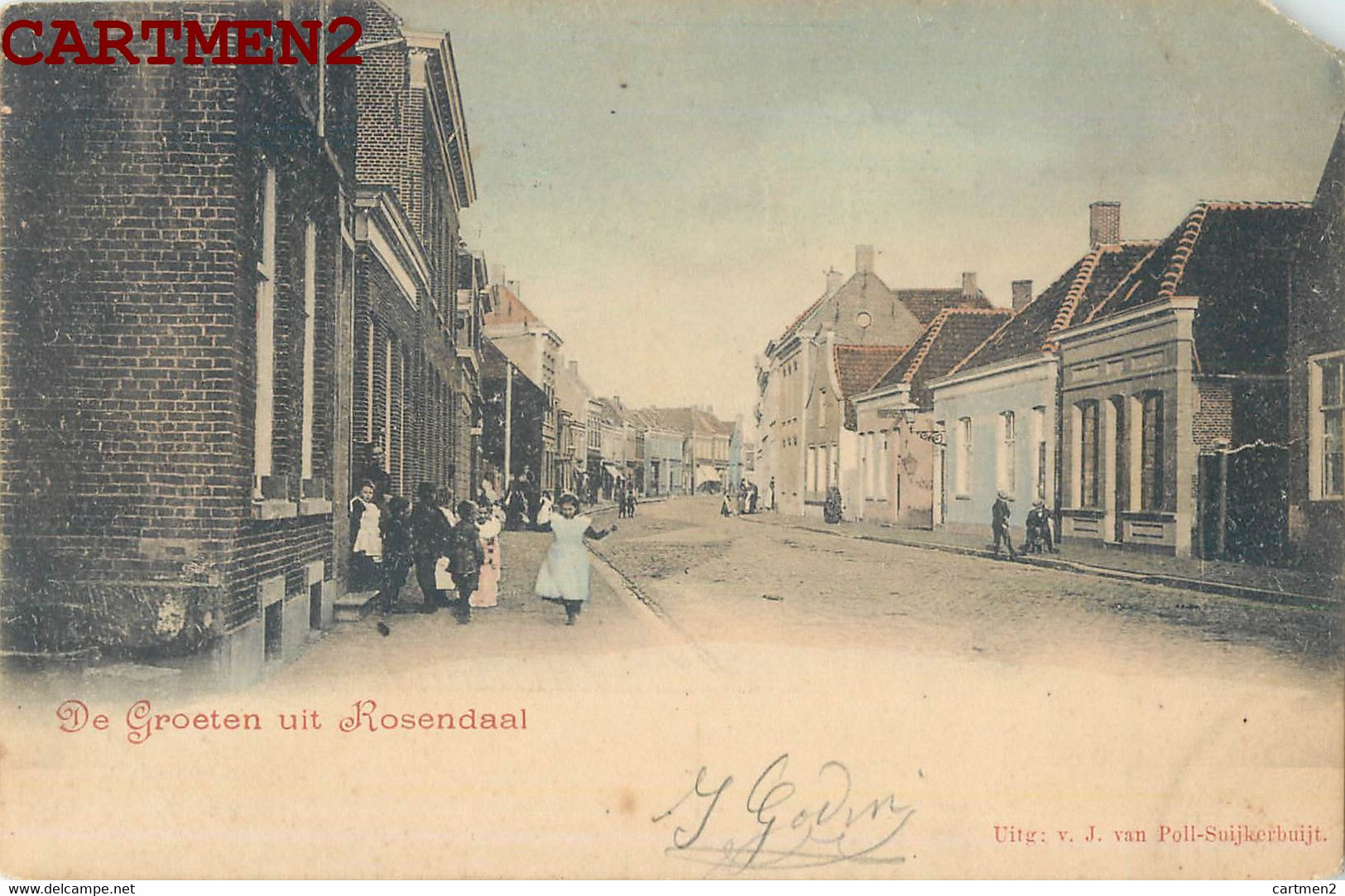 ROOSENDAAL DE GROETEN UIT ROSENDAAL NEDERLAND 1900 - Roosendaal