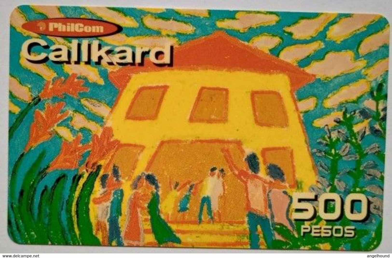 Philippines Philcom Callkard 500 Pesos " Salo-Salo (  Party) - Filipinas