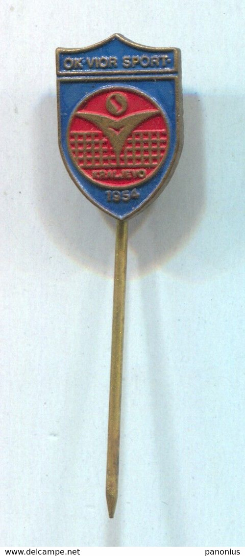 Volleyball Pallavolo - OK Kraljevo Serbia, Vintage Pin Badge Abzeichen - Voleibol