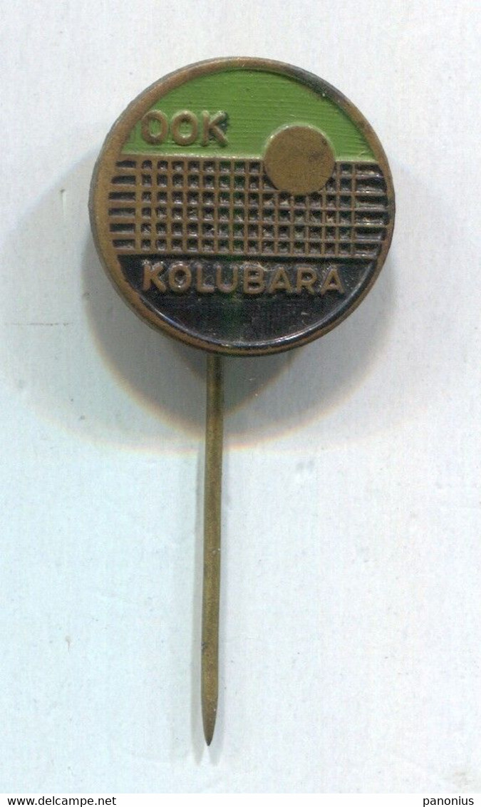 Volleyball Pallavolo - OK Kolubara Serbia, Vintage Pin Badge Abzeichen - Volleyball