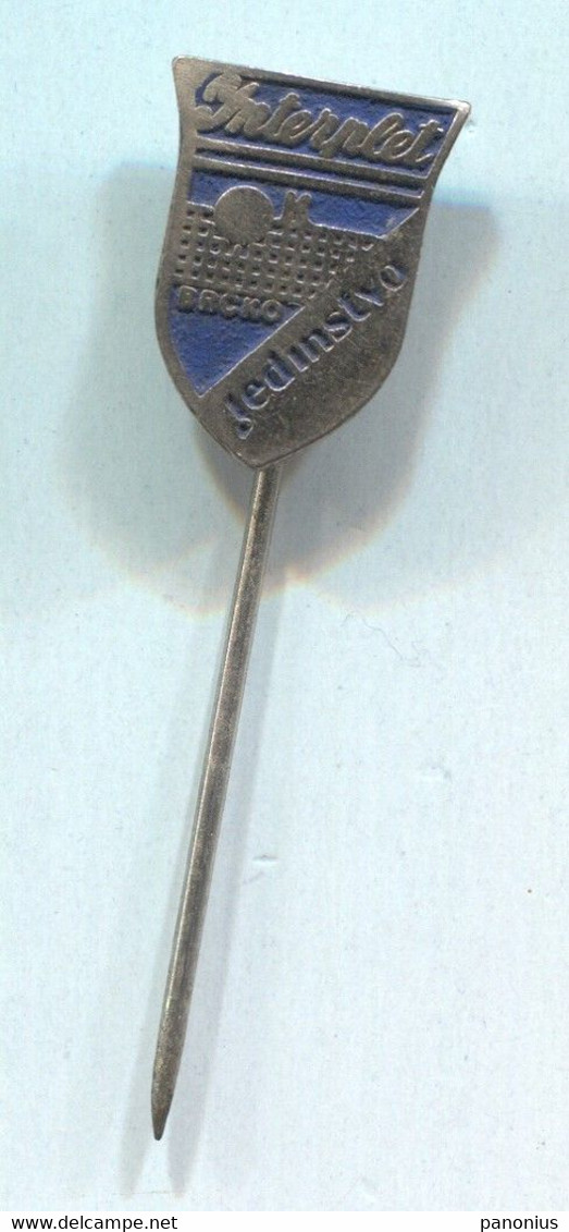 Volleyball Pallavolo - OK Jedinstvo Brčko Bosnia And Herzegovina, Vintage Pin Badge Abzeichen - Voleibol