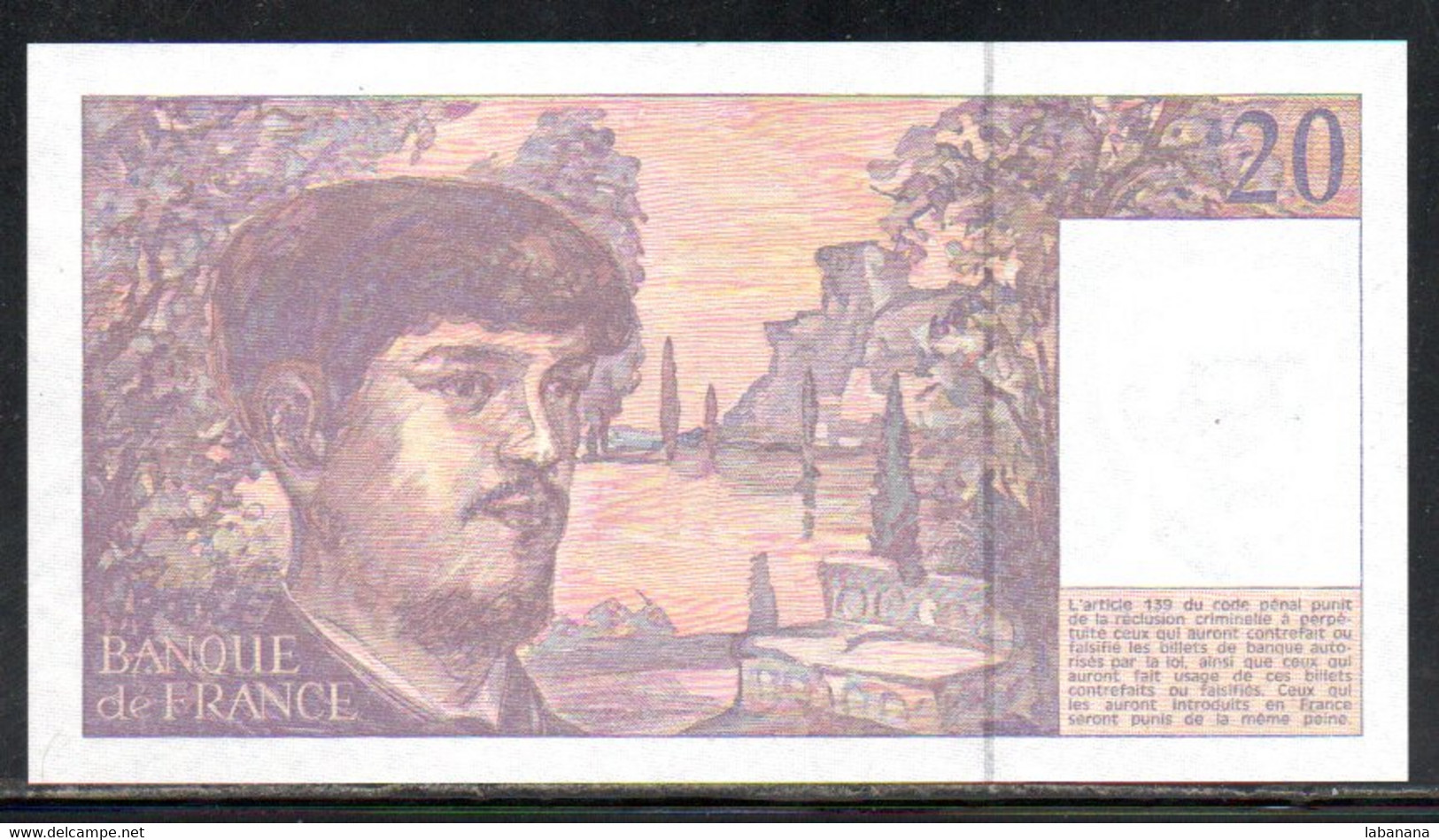 France 20fr 1993 T042 Neuf/unc - 20 F 1980-1997 ''Debussy''