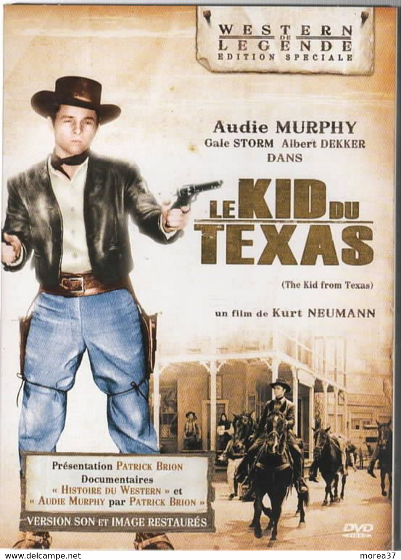 LE KID DU TEXAS       Avec AUDIE MURPHY       C34 - Western / Cowboy