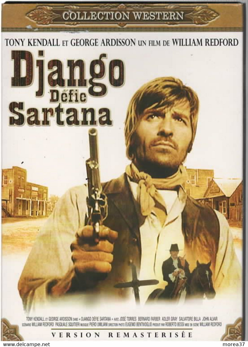 DJANGO DEFIE SARTANA   Avec TONY KENDALL Et GEORGE ARDISSON       C34 - Western / Cowboy