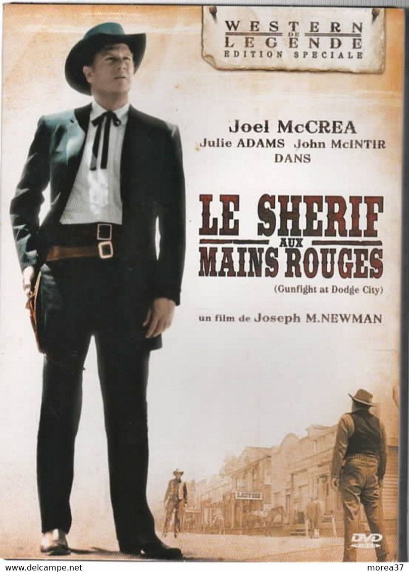 LE SHERIF AUX MAINS ROUGES    Avec  JOEL McCREA    2 C34 - Western/ Cowboy
