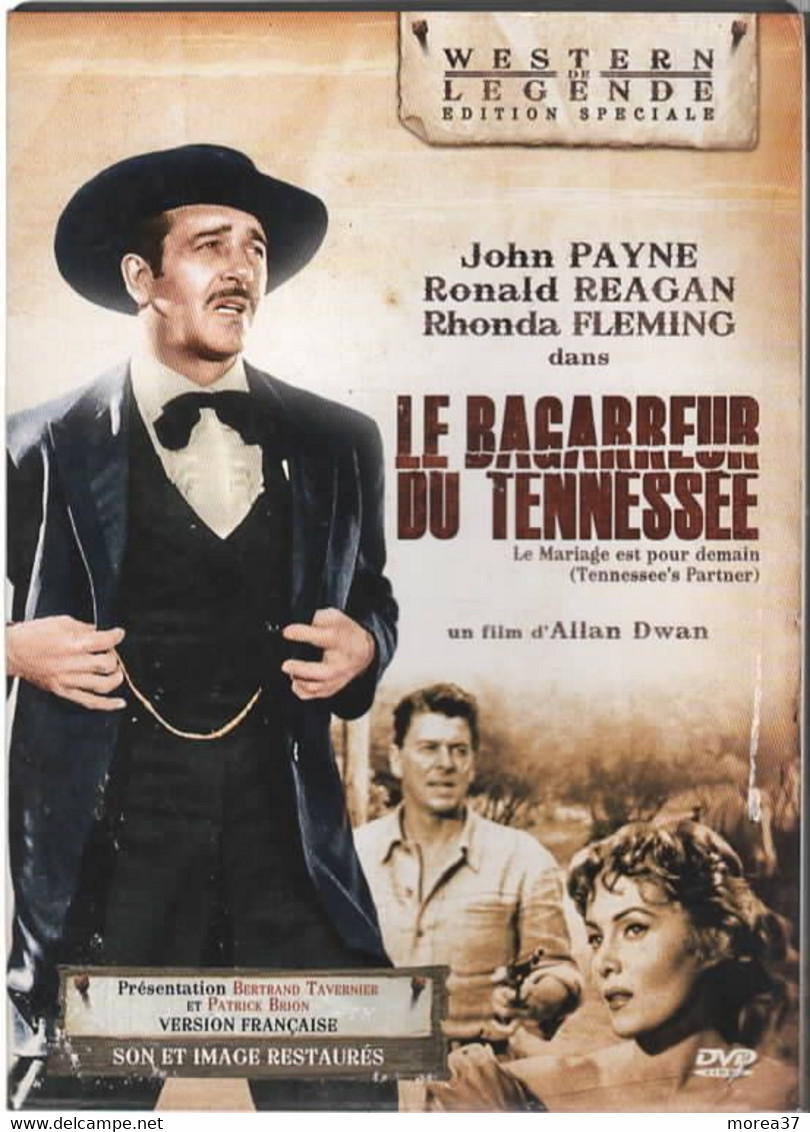 LE BAGARREUR DU TENNESSEE     Avec  JOHN PAYNE Et RONALD REAGAN    C34 - Western