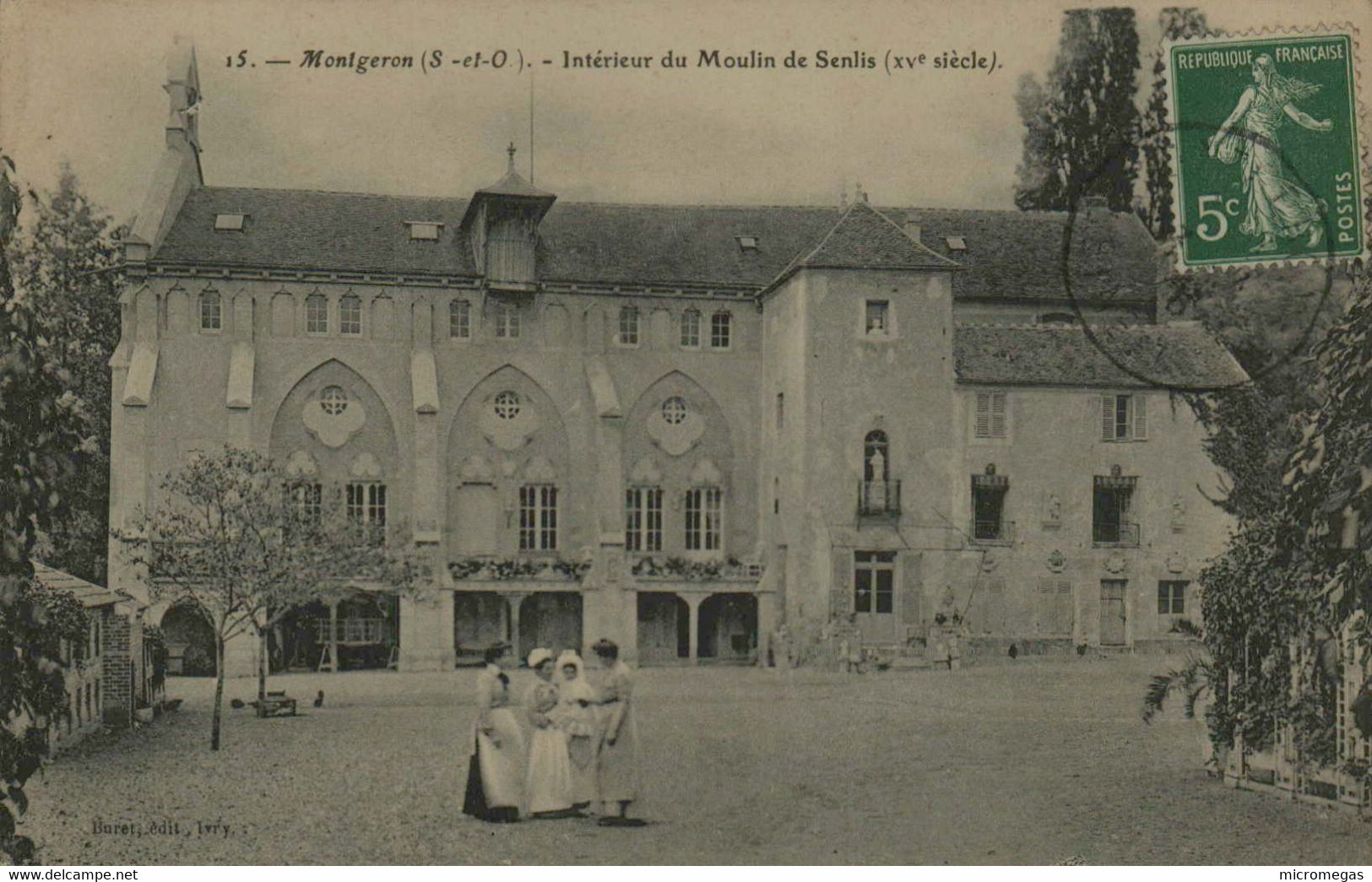 91 - MONTGERON - Intérieur Du Moulin De Senlis - Montgeron