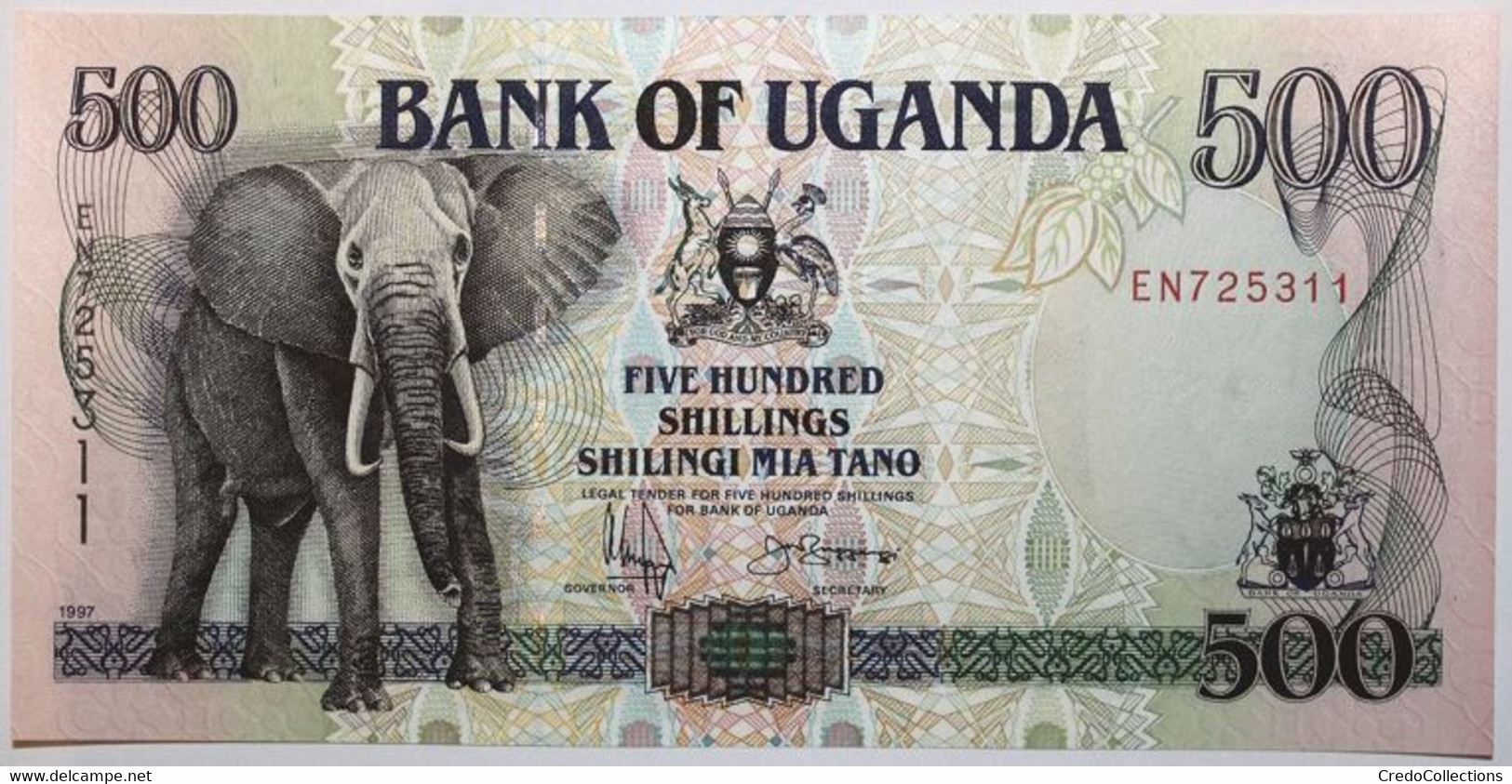 Ouganda - 500 Shillings - 1997 - PICK 35b.1 - NEUF - Uganda