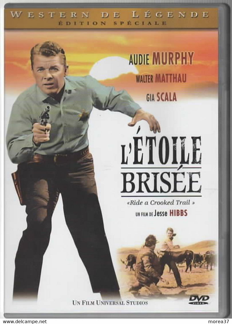 L'ETOILE BRISEE      Avec  AUDIE MURPHY    2 C34 - Western/ Cowboy