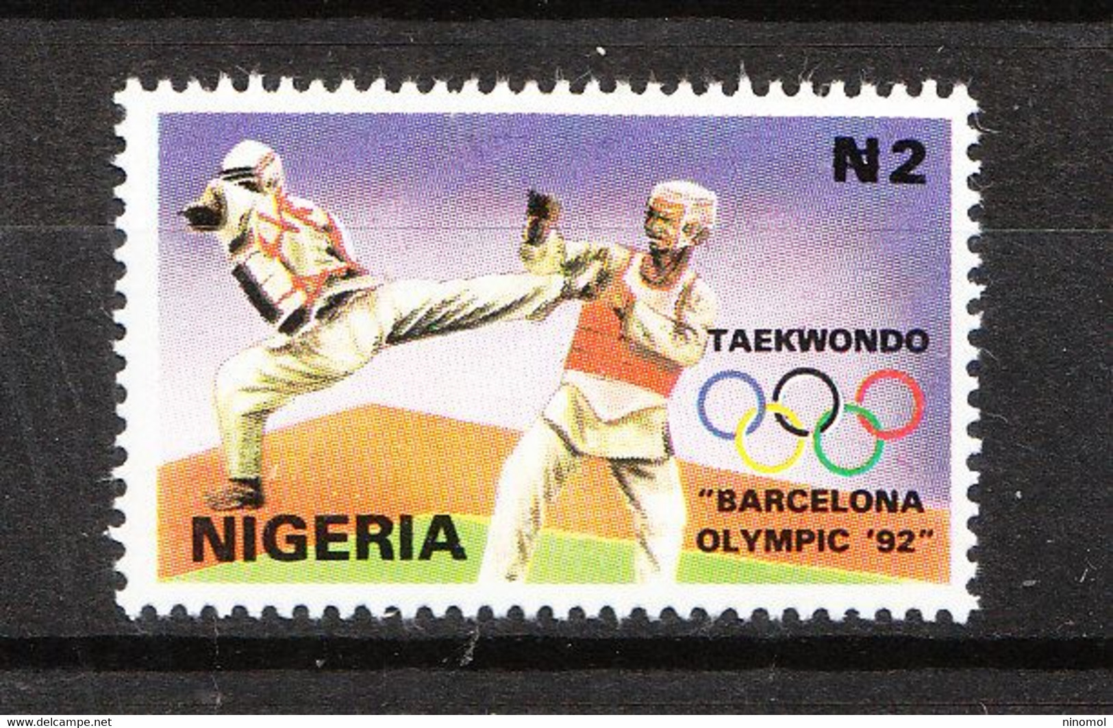 Nigeria   -   1992.  Arti Marziali. Taekwondo. MNH - Non Classificati
