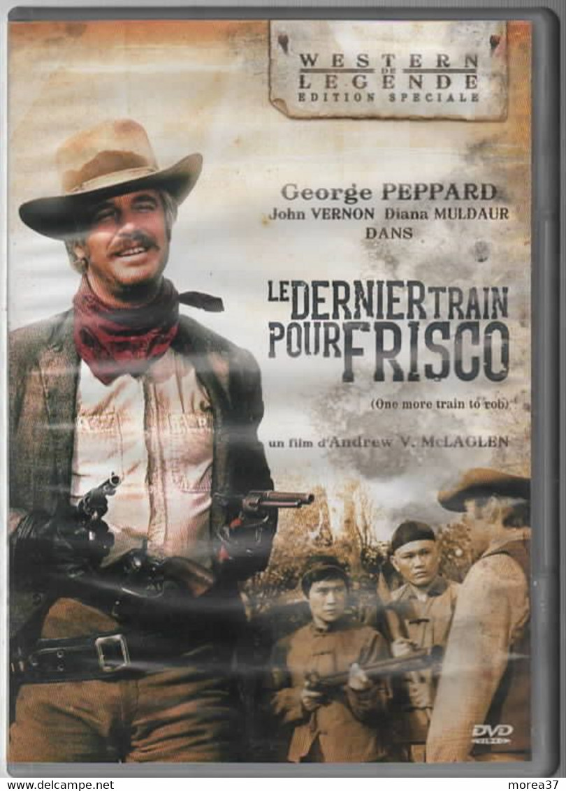 LE DERNIER TRAIN POUR FRISCO      Avec  GEORGE PEPPARD    C34 - Western