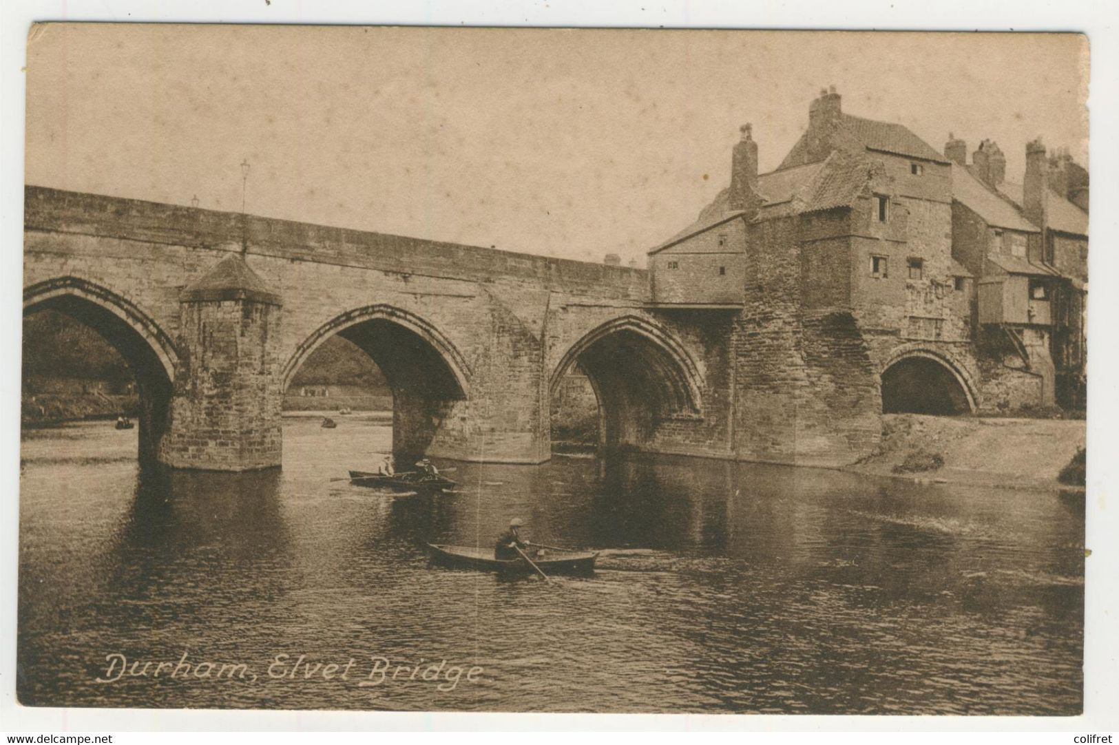 Durham - Durham City  -  Elvet Bridge - Durham City