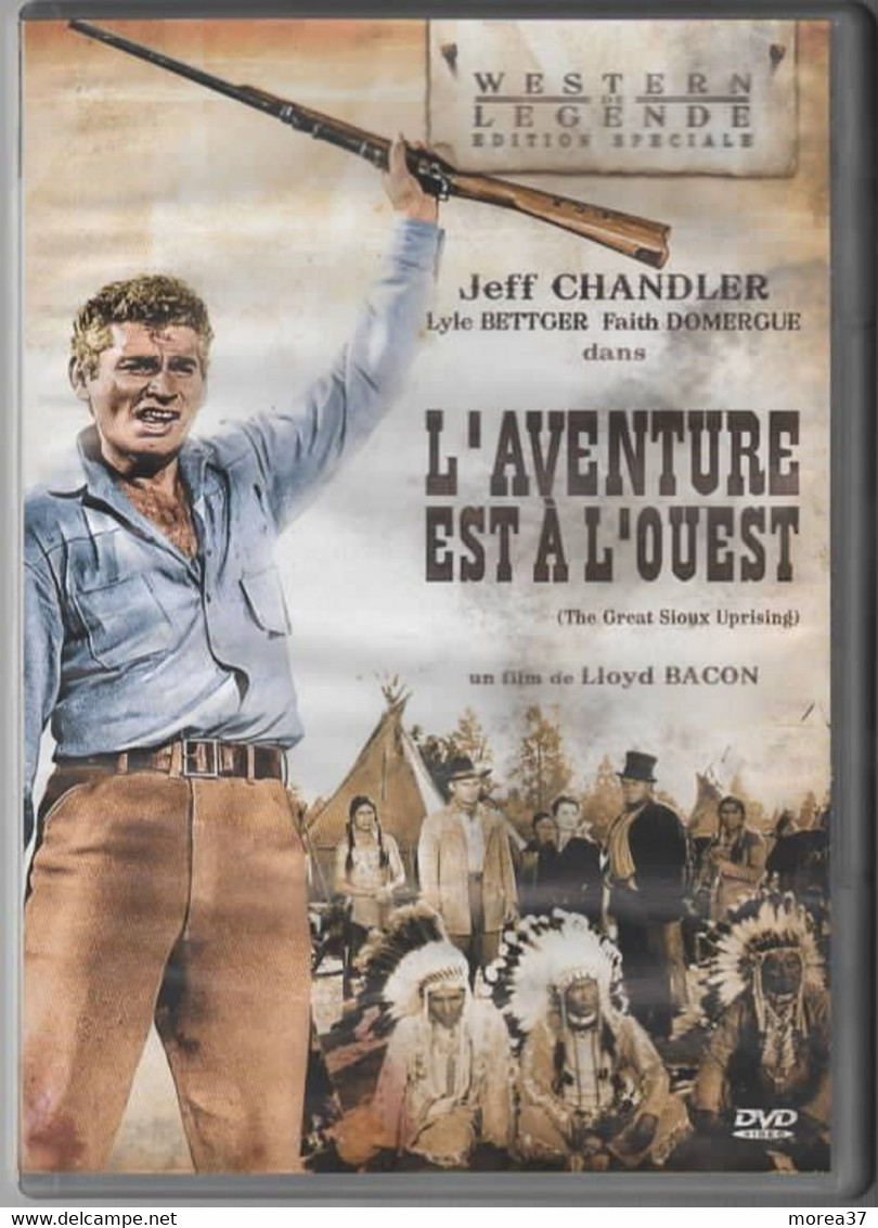 L'AVENTURE EST A L'OUEST   Avec  JEFF CHANDLER   C34 - Western