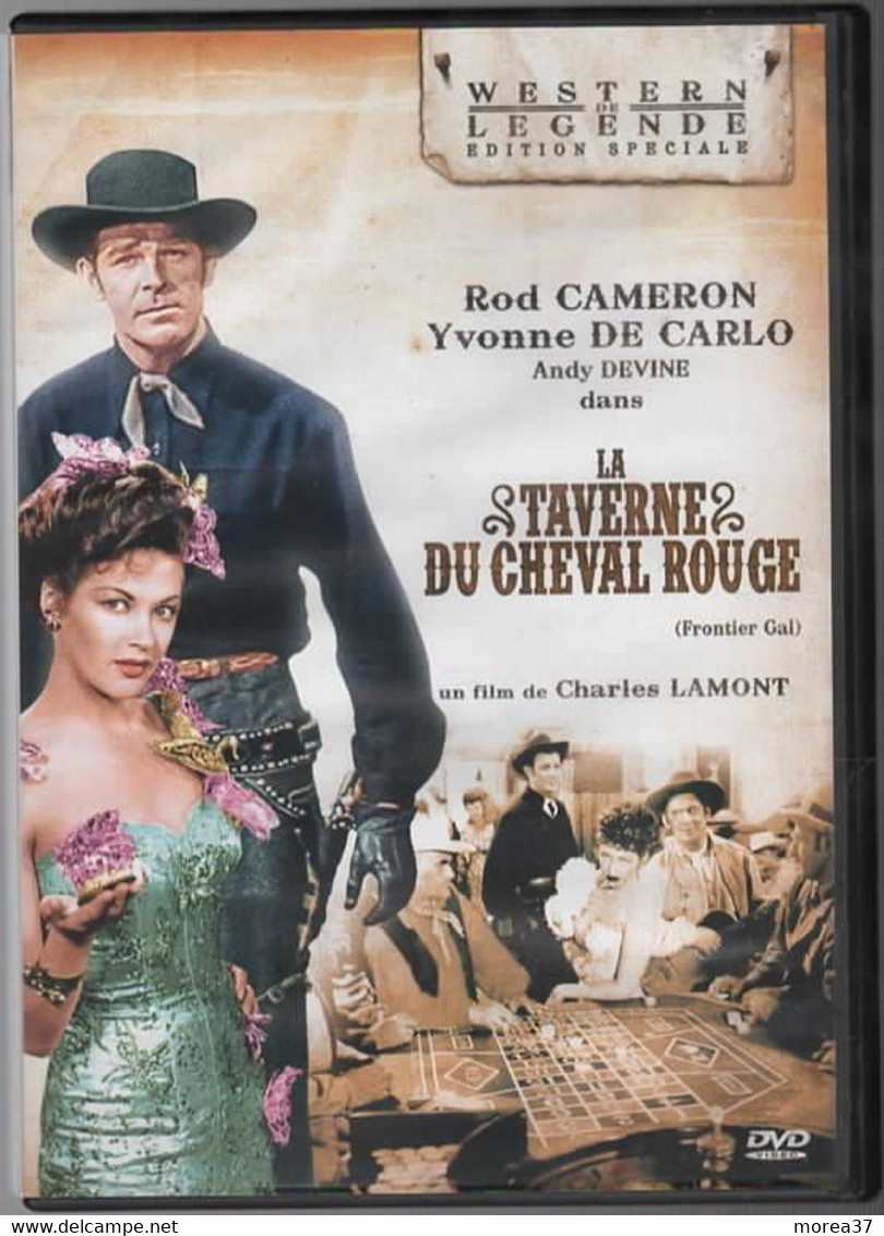 LA TAVERNE DU CHEVAL ROUGE     Avec  ROD CAMERON    C34 - Western/ Cowboy