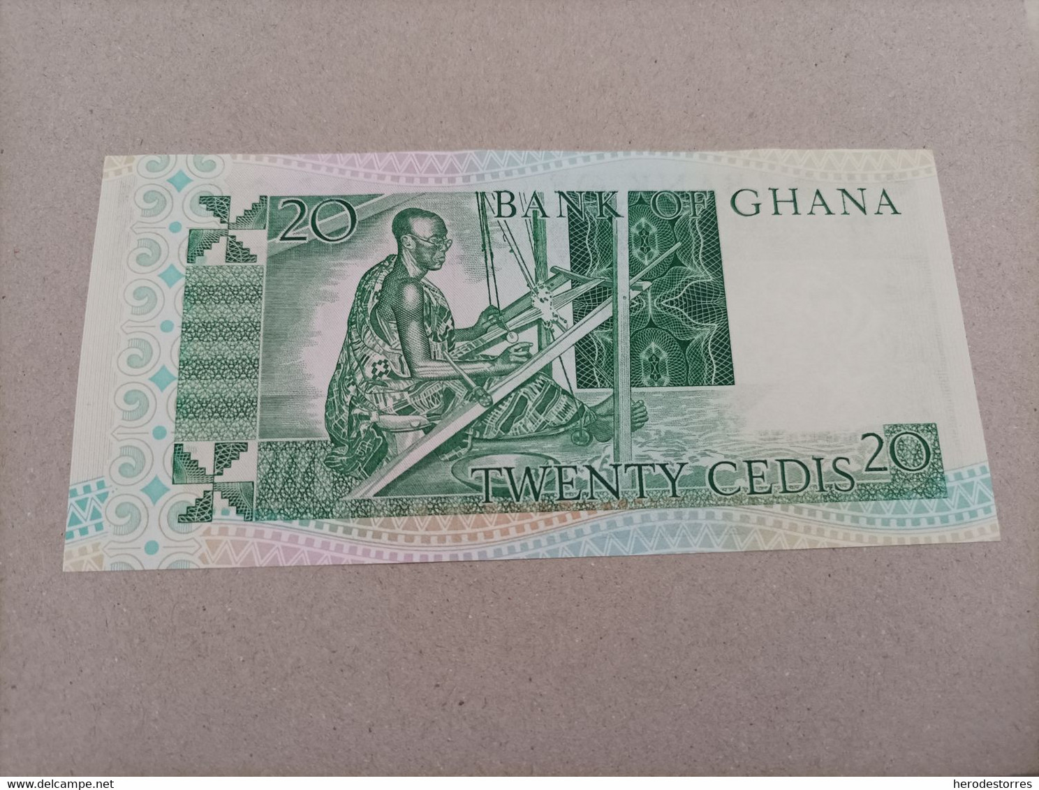 Billete De GHANA De 20 Cedis, Año 1982, UNC - Ghana