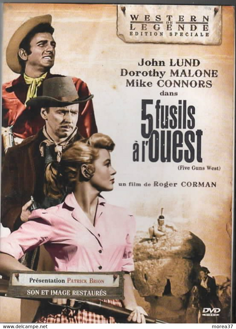 5 FUSILS A L'OUEST   Avec  JOHN LUND     C34  C37 - Western