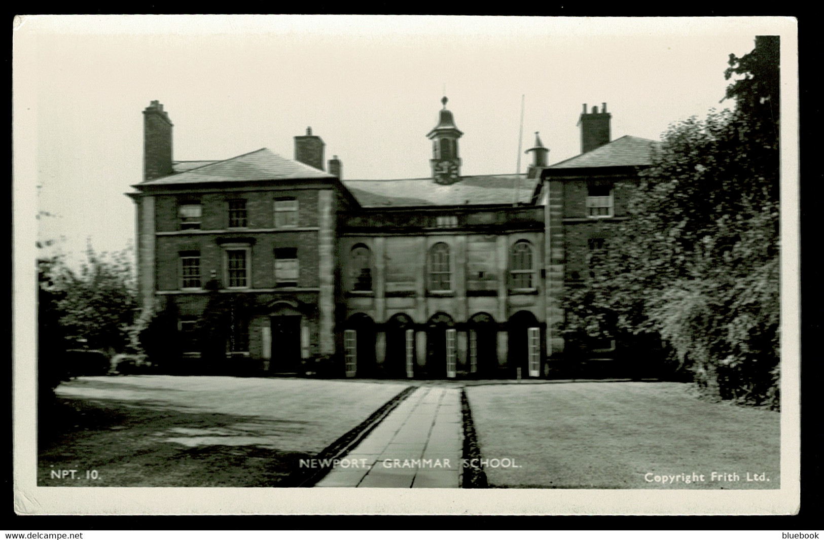 Ref 1591 - Real Photo Postcard - Newport Grammar School - Shropshire Salop - Shropshire