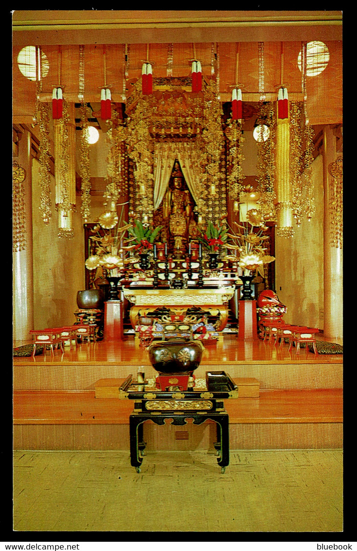 Ref 1591 - Postcard - Soto Zen Buddhist Temple Sanctuary - Nuuanu Ave. Honolulu Hawaii USA - Honolulu