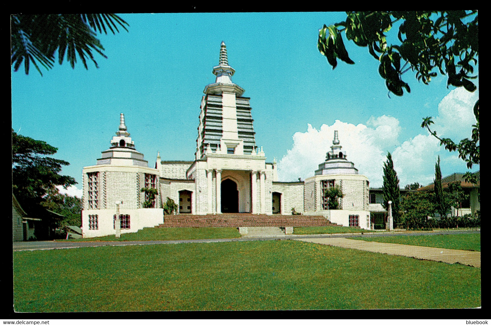 Ref 1591 - Postcard - Soto Zen Buddhist Temple - Nuuanu Avenue Honolulu Hawaii USA - Honolulu