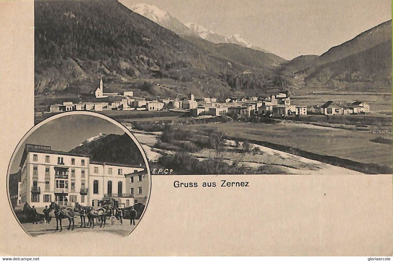 Ac1071 - Ansichtskarten VINTAGE  POSTCARD - SWITZERLAND - Gruss Aus Zernez - Zernez