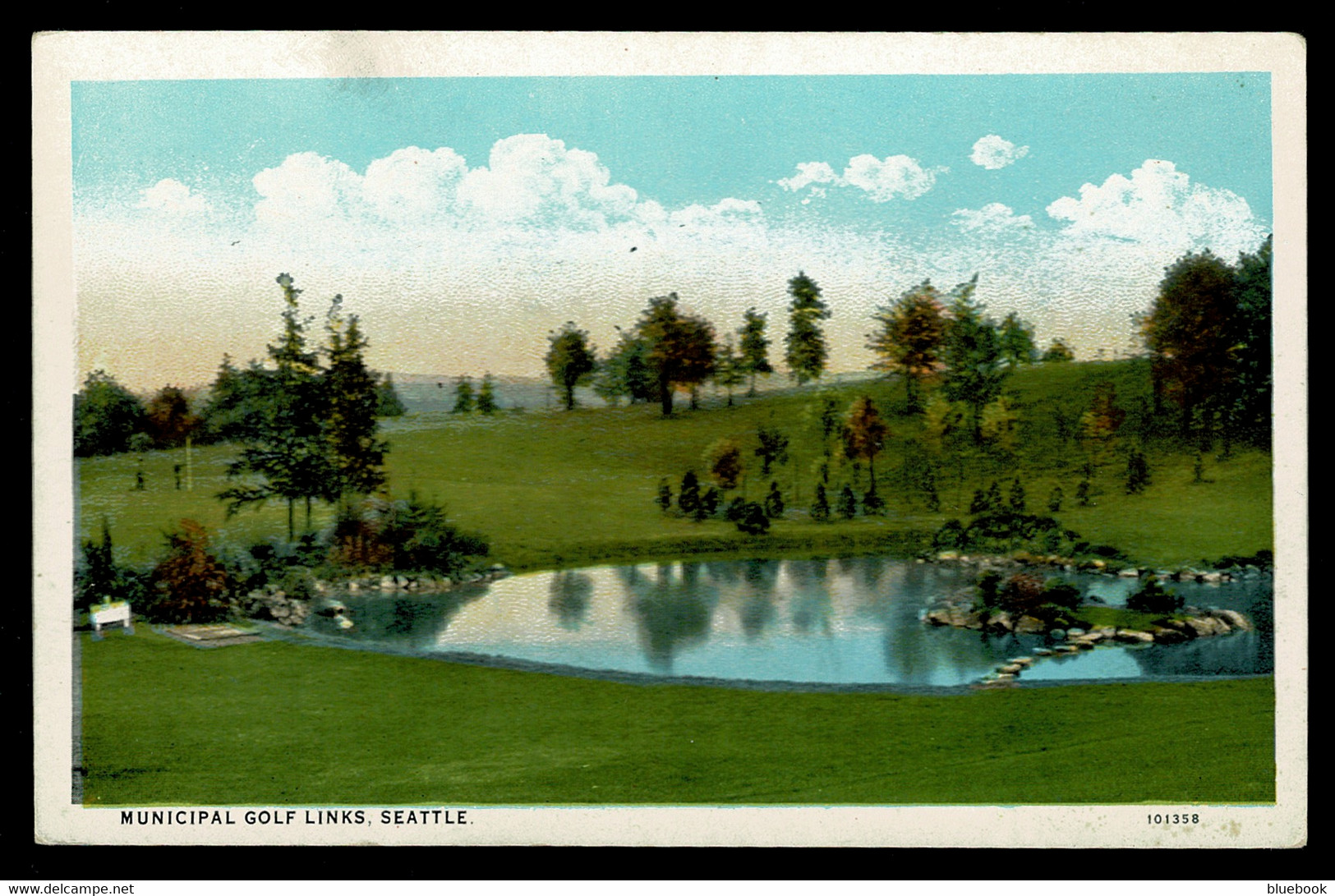 Ref 1591 - Early Postcard - Municipal Golf Links - Jefferson Park Seattle Washington USA - Sport Theme - Seattle