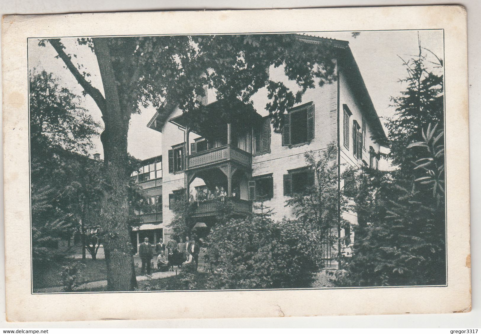 C3384) WEYREGG A. Attersee - LEHRERHEIM Parkansicht 1929 - Attersee-Orte