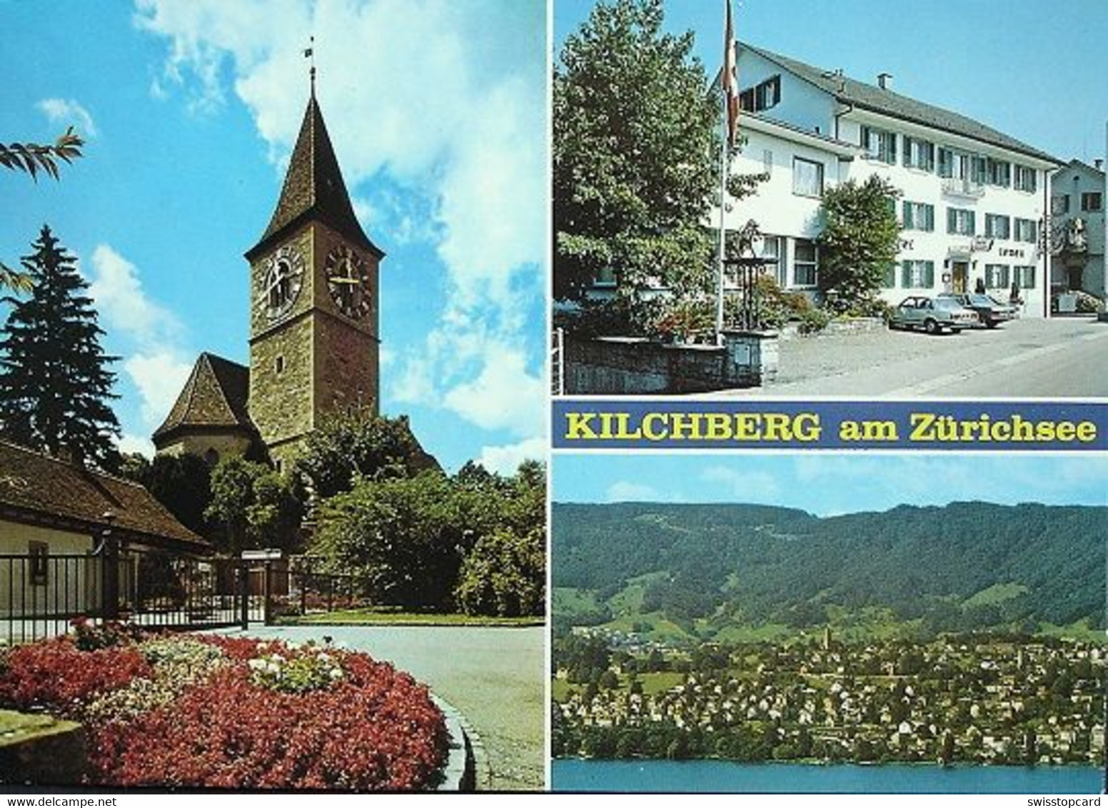 KILCHBERG Hotel Löwen Auto Und Flugaufnahme - Kilchberg