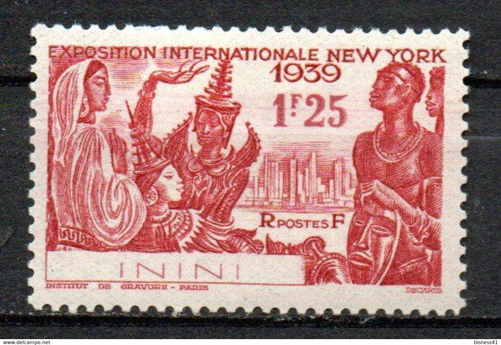 Col32 Colonie Inini N° 29 Neuf X MH Cote : 5,00 € - Unused Stamps