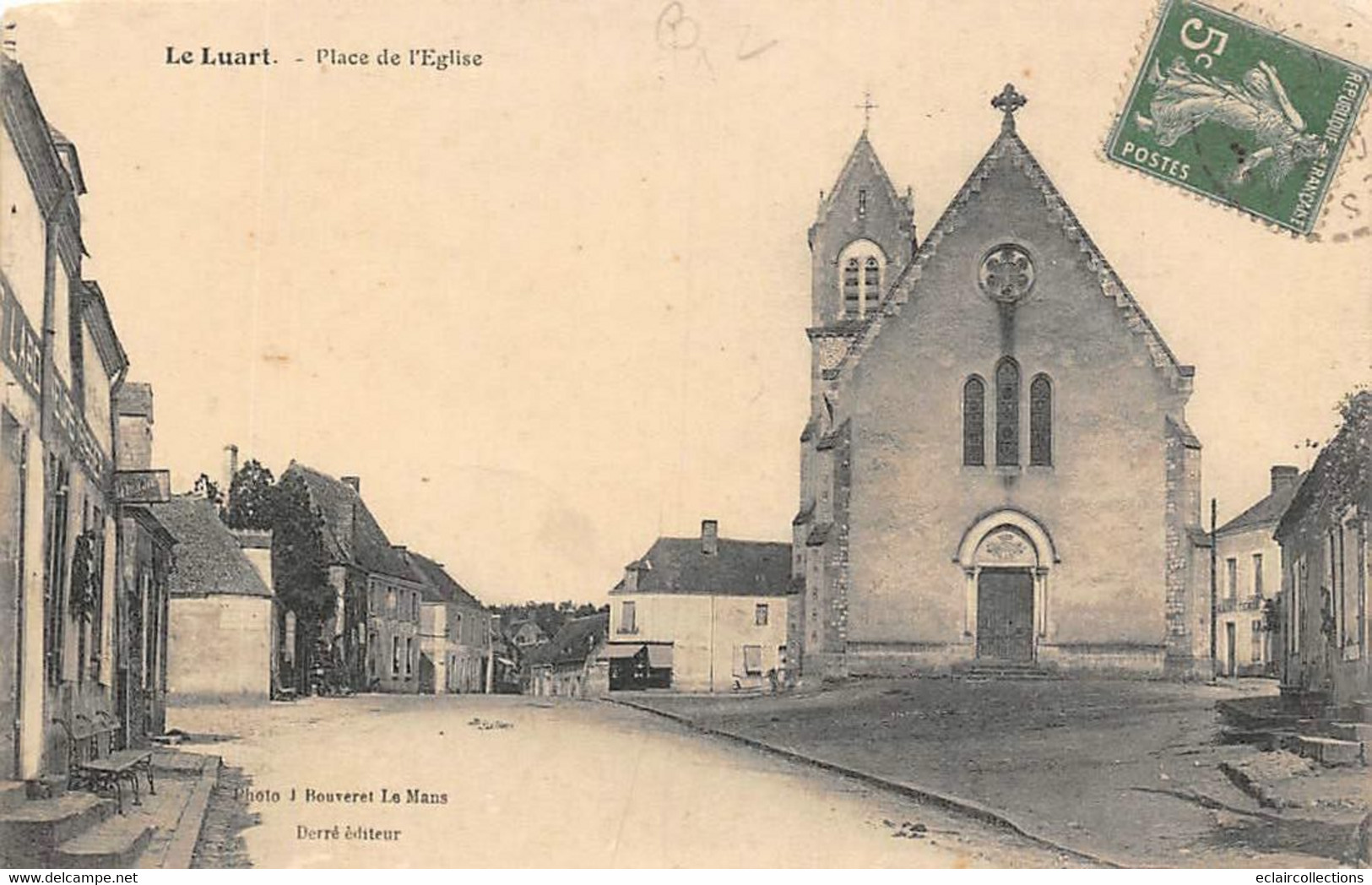 Le Luart         72         Place De L'église          (voir Scan) - Andere & Zonder Classificatie