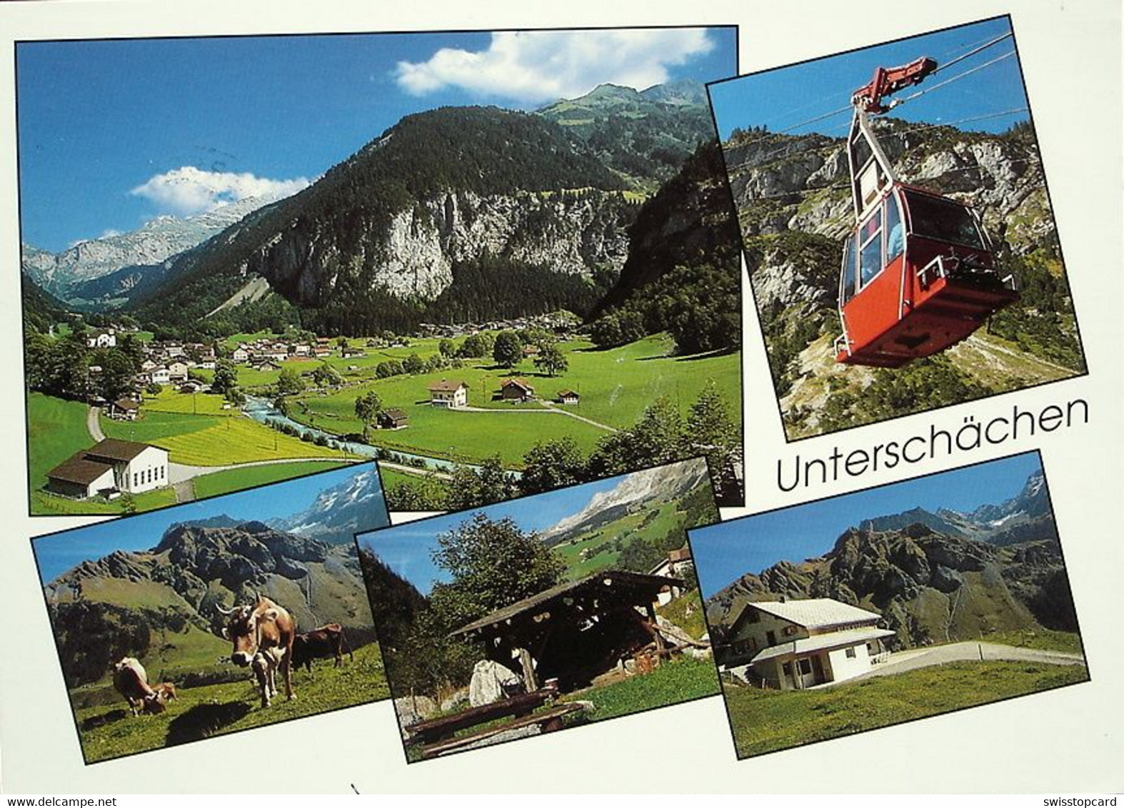 UNTERSCHÄCHEN Luftseilbahn Sittlisalp - Unterschächen