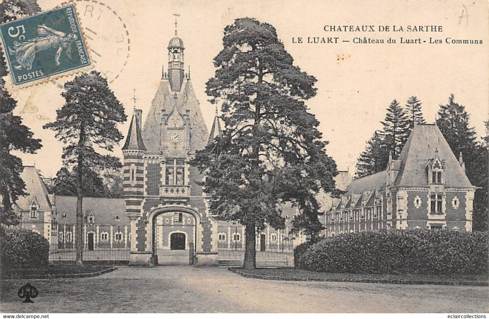 Le Luart         72         Le Château  .  Les Communs       (voir Scan) - Otros & Sin Clasificación