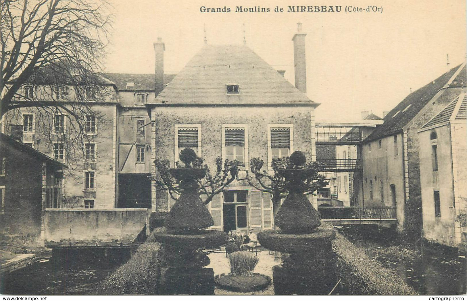 CPA Postcard France Grands Moulins De Mirabeau - Mirebeau