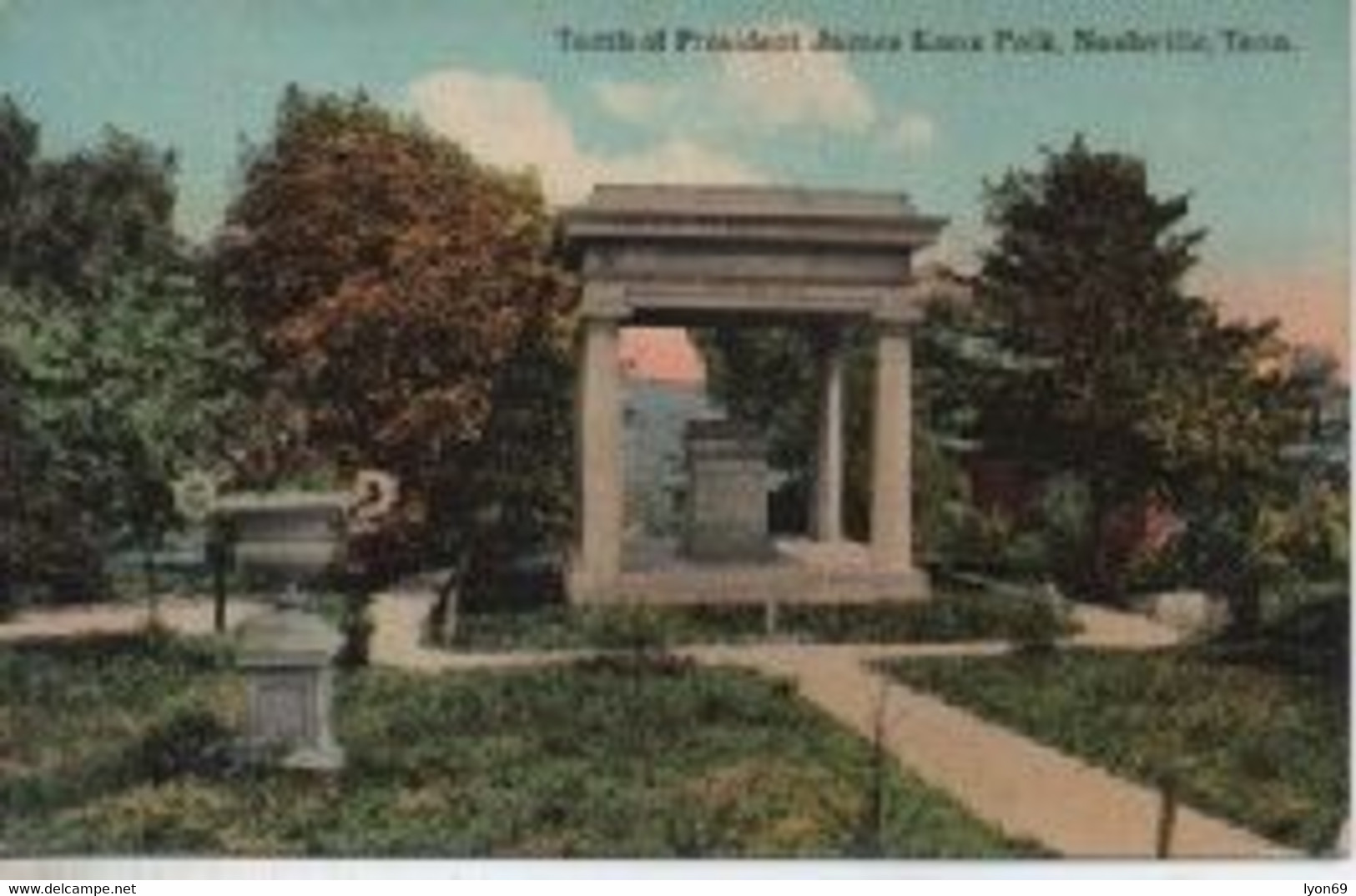 NASHVILLE  TOMB  OF  PRESIDENT  JAMES  KNOX  POLK - Nashville