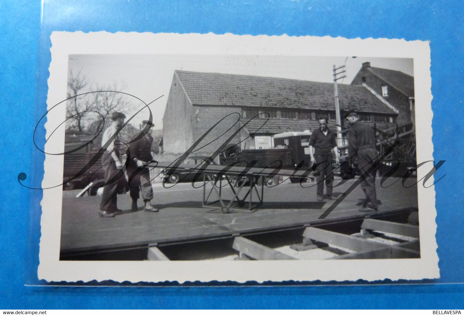 Tremelo Opbouw Van De Kermis    Foorkramers Uit Aarschot. Karel VITS  Privaat Opname 6 April 1961 - Tremelo