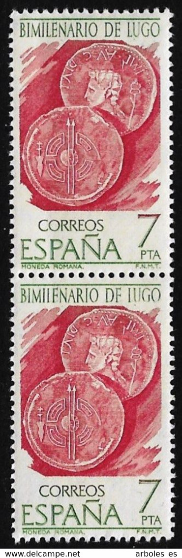 BIMILENARIO LUGO - AÑO 1976 - Nº EDIFIL 2358ipa - VARIEDAD - Variedades & Curiosidades