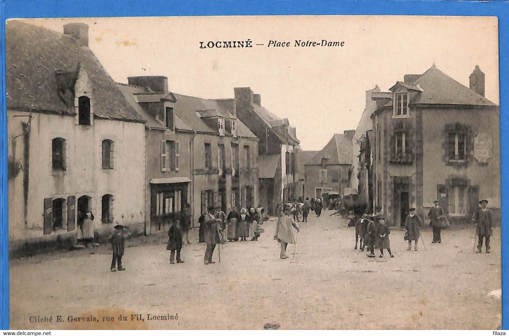 56 - Morbihan - Locmine - Place Notre Dame (N11620) - Locmine
