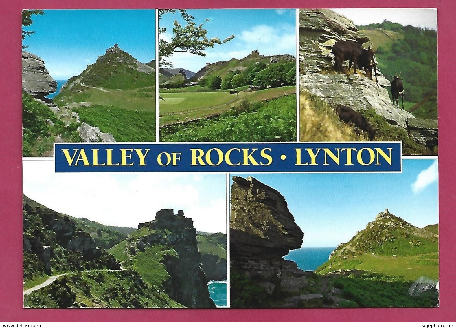 Lynton (North Devon) The Valley Of Rocks 2scans 20-07-2020 - Lynmouth & Lynton