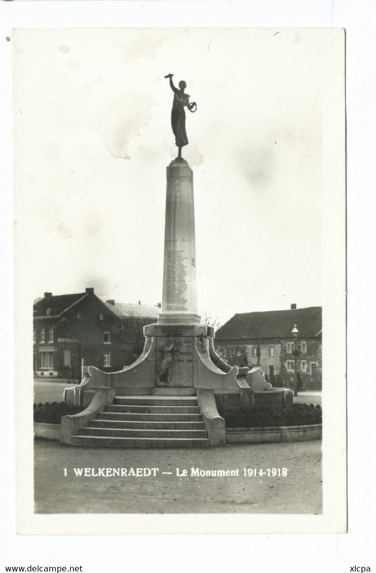 Welkenraedt Le Monument 1914 1918 - Welkenraedt