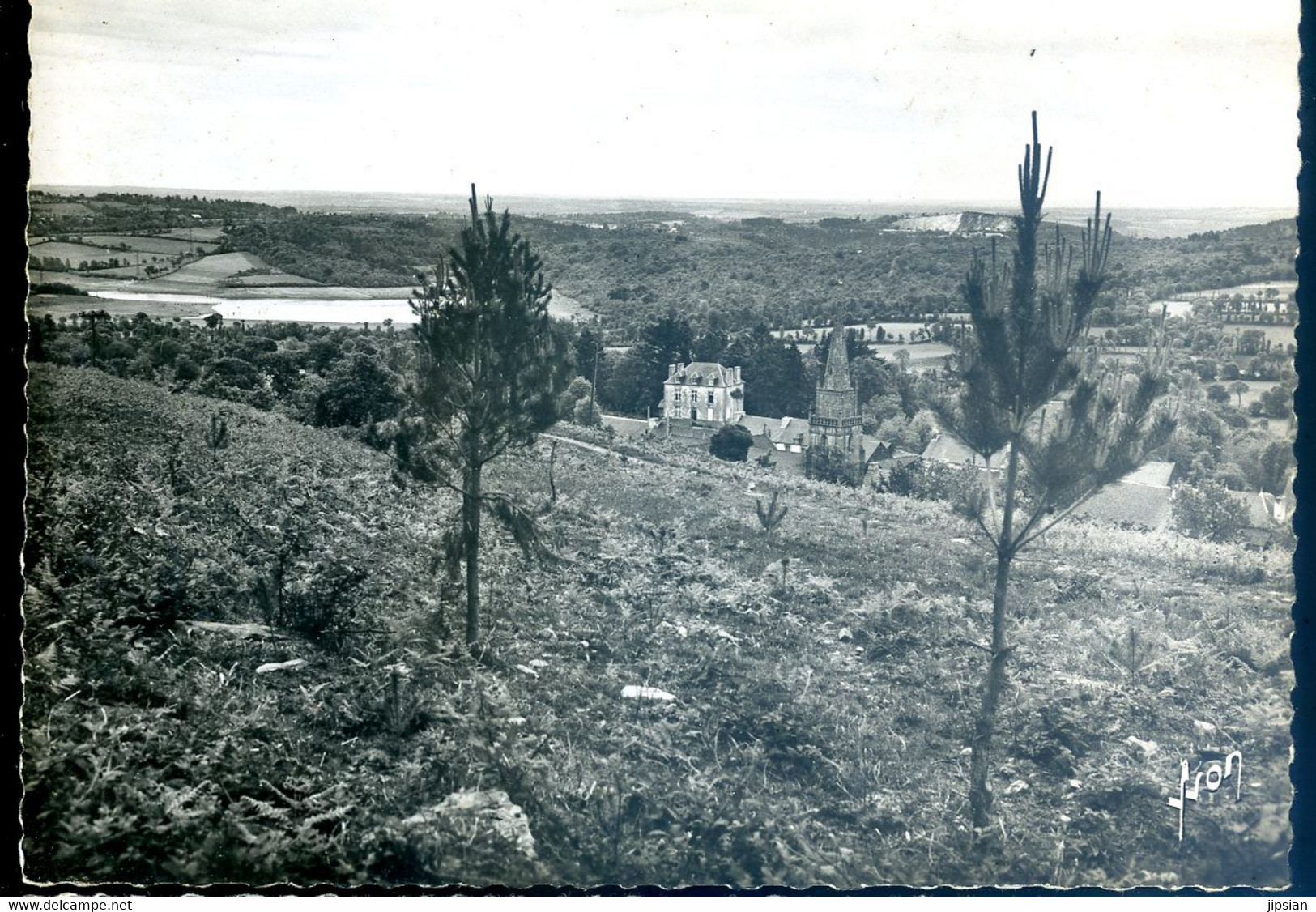 Cpsm Du 22  Caurel  Vue Générale Vers Le Lac De Guerlédan  LANR7 - Caurel