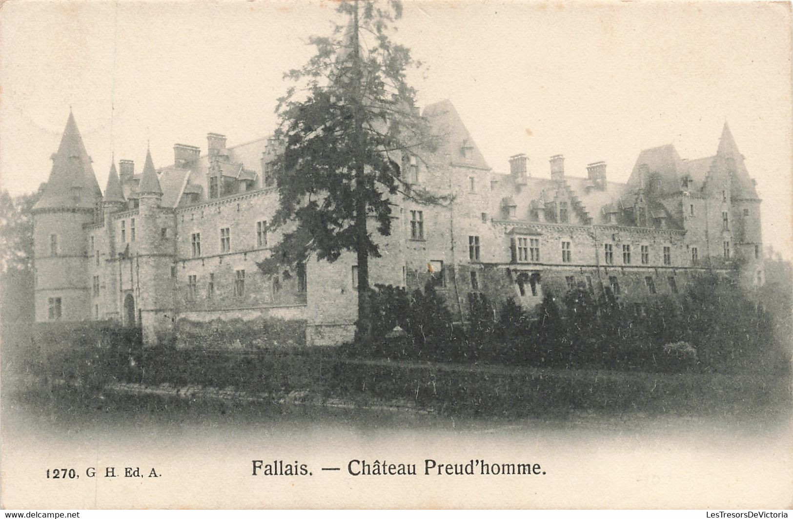 CPA - Belgique - Fallais - Château Preud'Homme - Edit. G.H.Oblitéré Huy Nord 1910 - Château - Andere & Zonder Classificatie