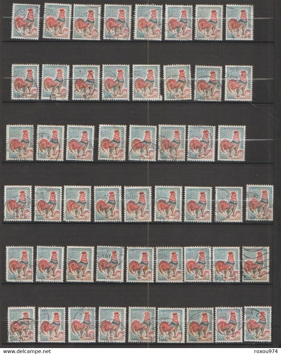 LOT 2550 PETITS  TIMBRES   OBLITERES +  628 GRANDS OBLITERES + 2ème LOT à VOIR A PARTIR des NEPTUNE  422 TIMBRES