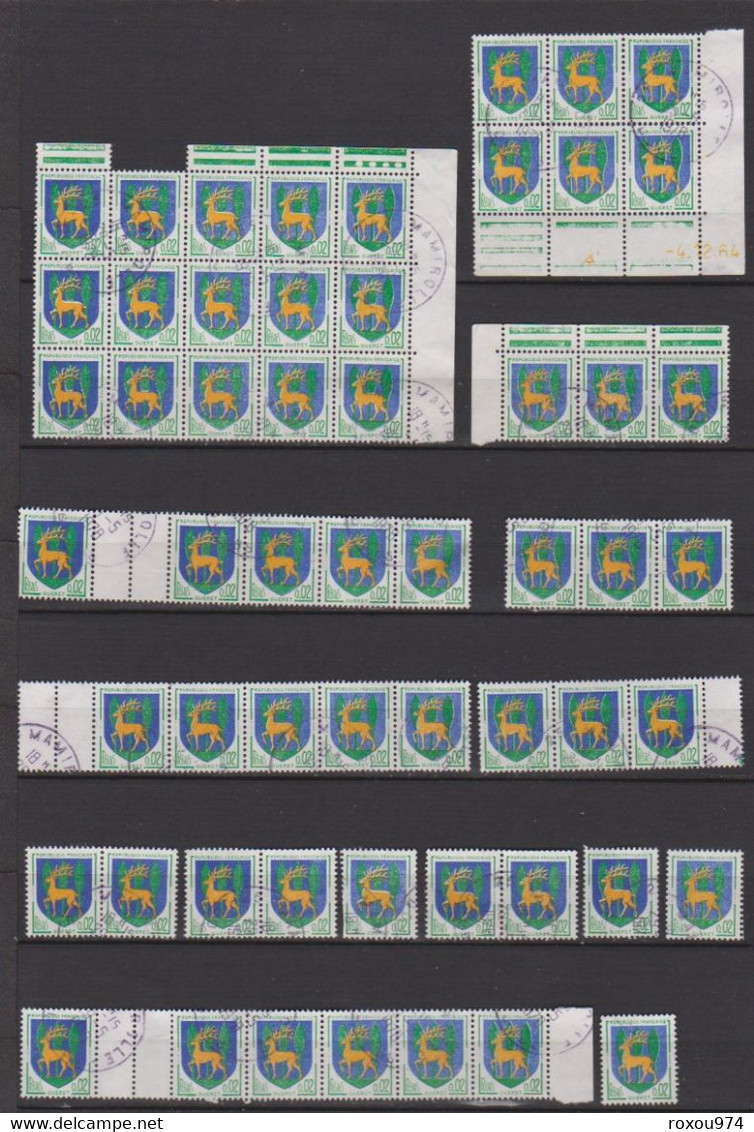 LOT 2550 PETITS  TIMBRES   OBLITERES +  628 GRANDS OBLITERES + 2ème LOT à VOIR A PARTIR des NEPTUNE  422 TIMBRES