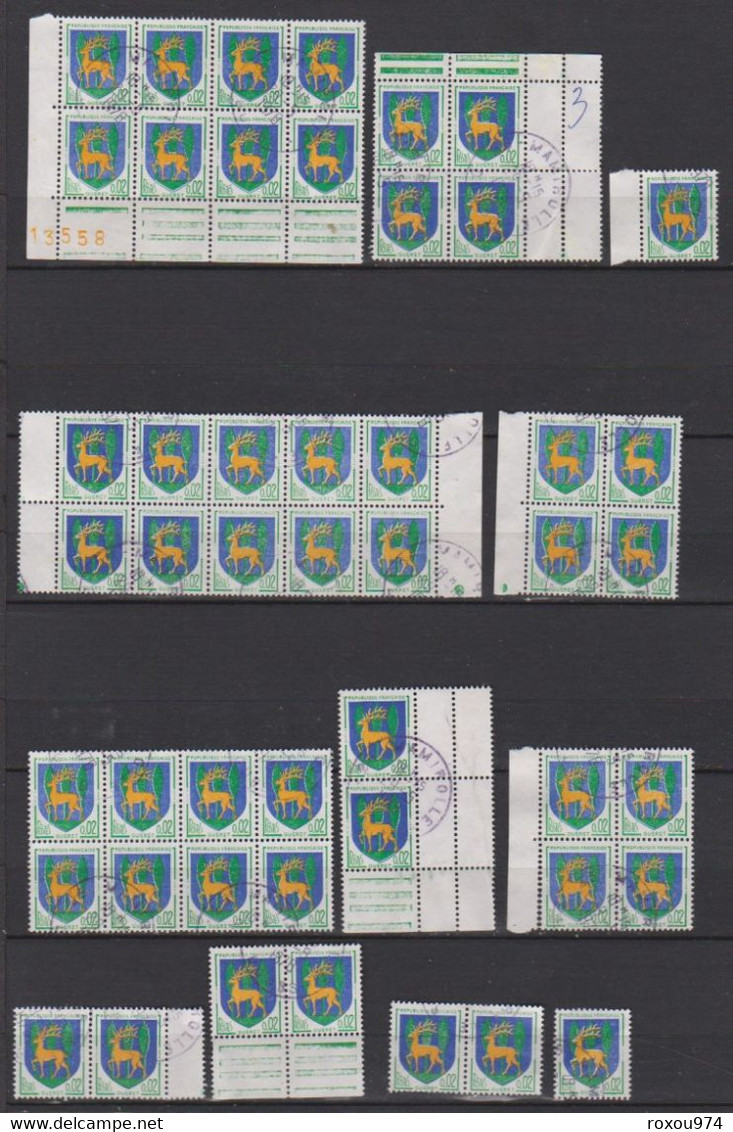 LOT 2550 PETITS  TIMBRES   OBLITERES +  628 GRANDS OBLITERES + 2ème LOT à VOIR A PARTIR des NEPTUNE  422 TIMBRES