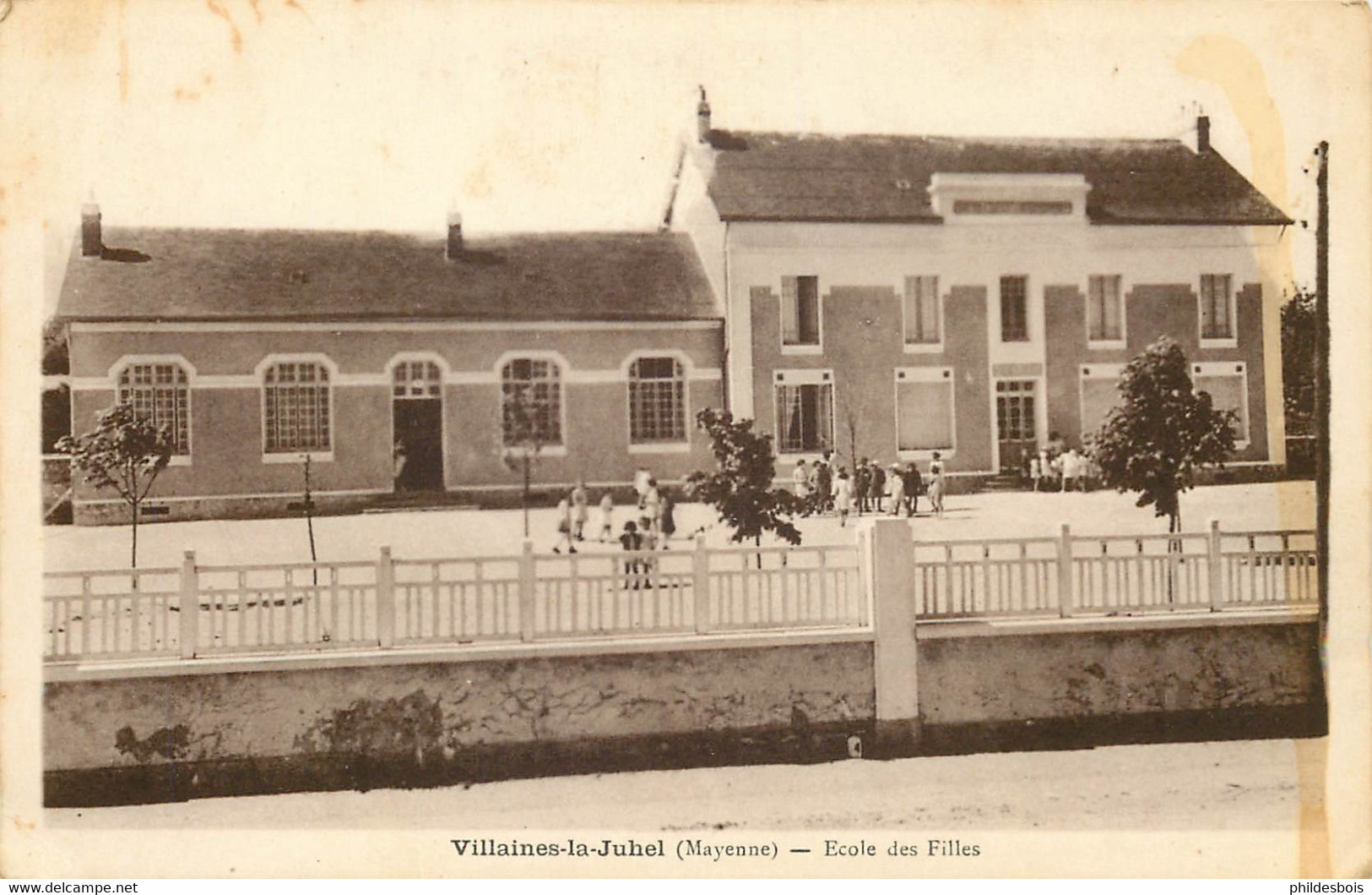 MAYENNE  VILLAINES LA JUHEL  école Des Filles - Villaines La Juhel